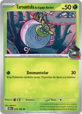Tarountula da Equipe Rocket - Pokémon TCG - MoxLand